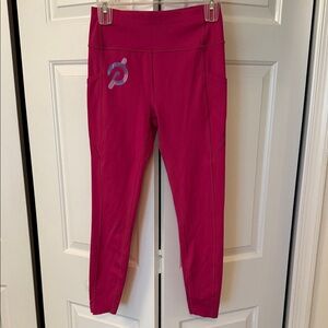 Peloton Fuchsia Ankle-Length Pants